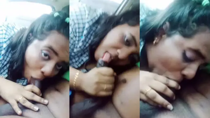 Malaysian Tamil Wife Blowjob in Car Sex Video
